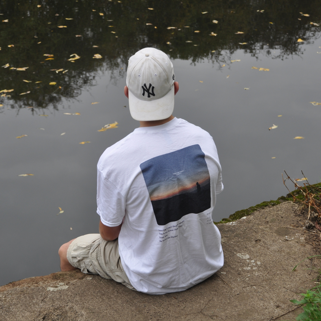 This is my home 'Album Cover'. White T-shirt (Unisex)