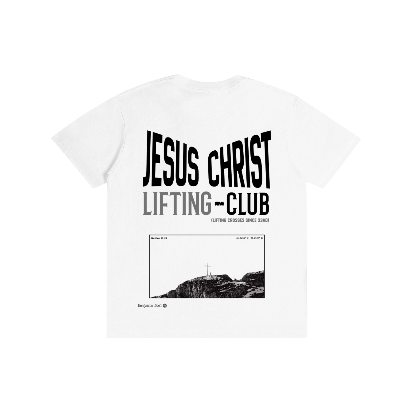 'Jesus Christ Lifting - Club' Unisex tee