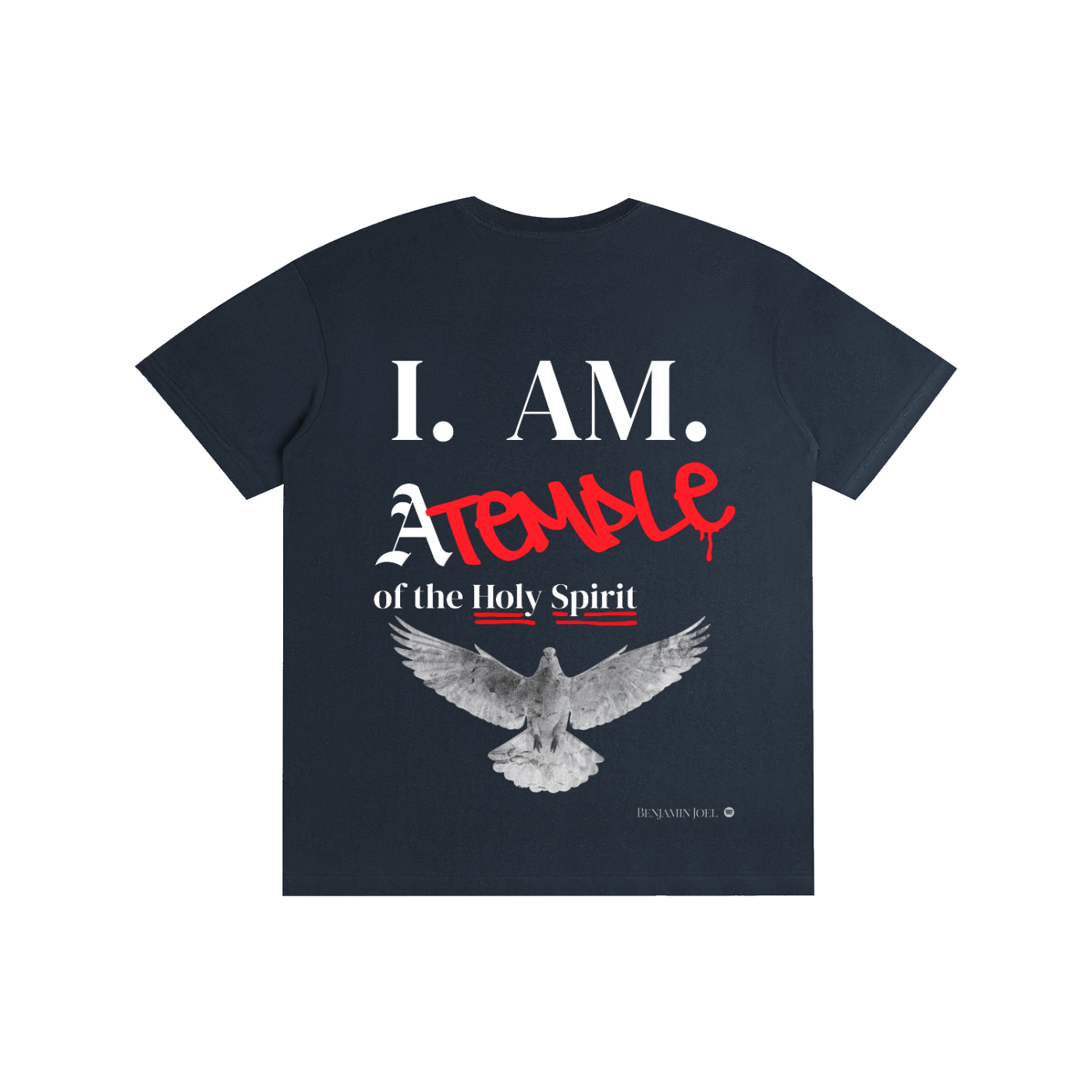 "I am a temple of the Holy Spirit' Unisex Tee